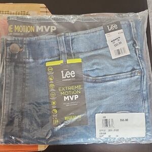 Lee Men's Blue Jeans - Extreme Motion MVP 42Wx30L